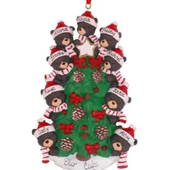 Bear Tree Family Of 9