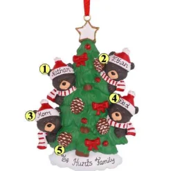 Bear Tree Family Of 4