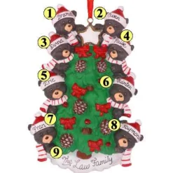 Bear Tree Family Of 8