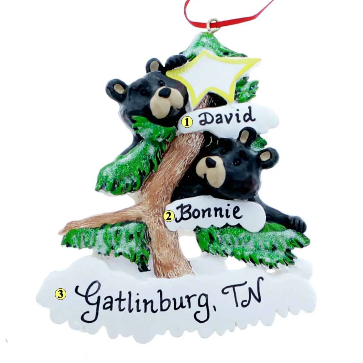 Bears On Tree Family Of 2