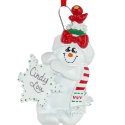 Bird Nest Snowman