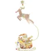 Brass Santa Sleigh Ornament
