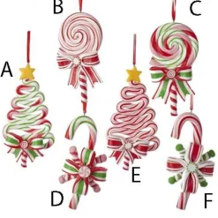 Candy Ribbon Swirl Ornament