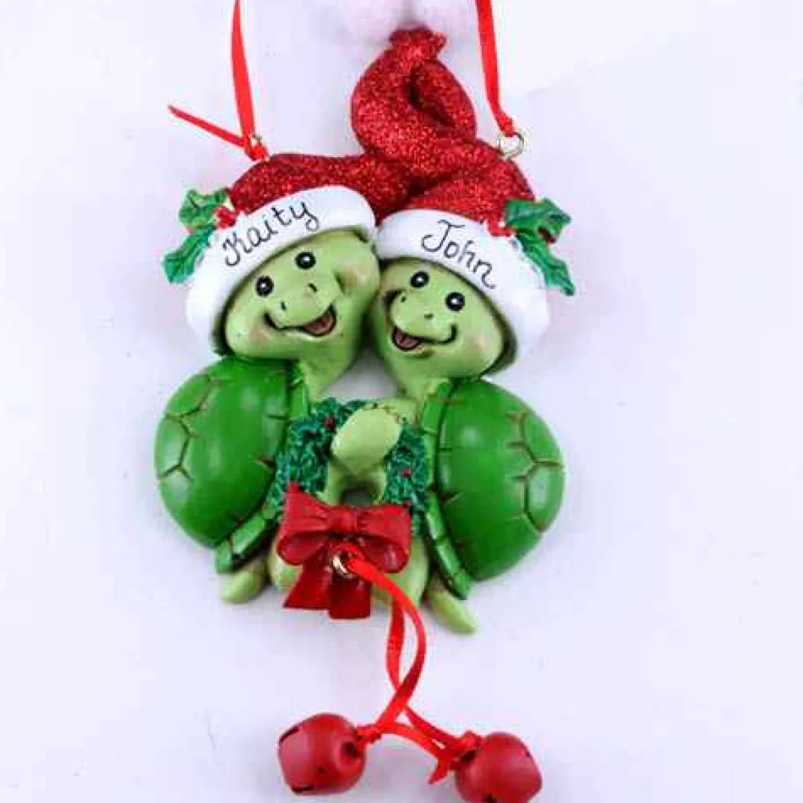 Christmas Turtle Family Of 2