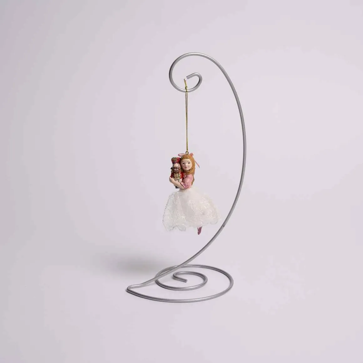 Clara With Nutcracker Ornament