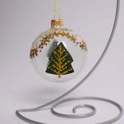 Clear Glass Ball With Tree