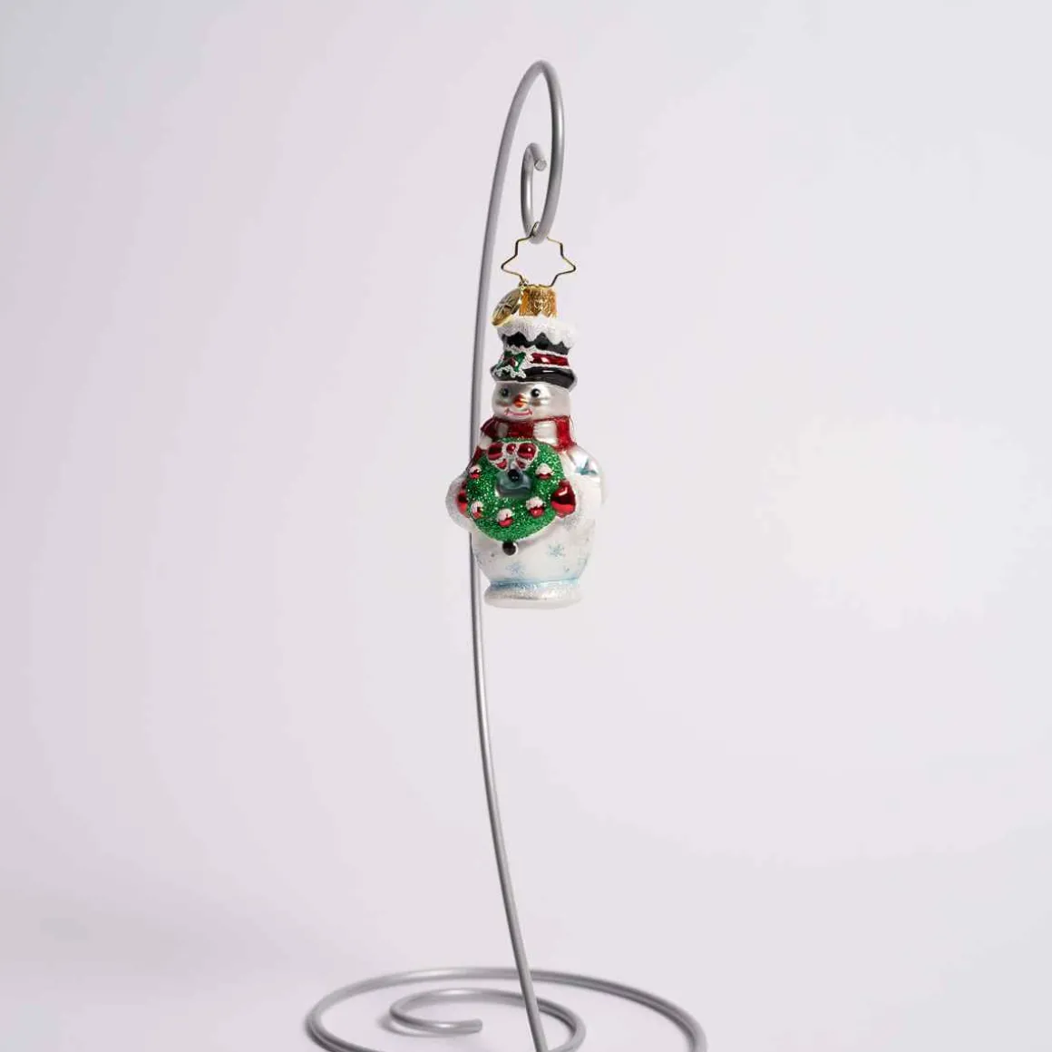 Darling Christmas Decorator Glass Gem Ornament