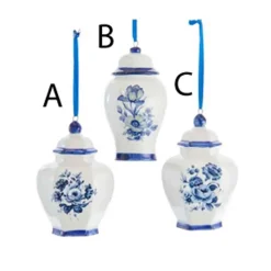 Delft Jar Ornament
