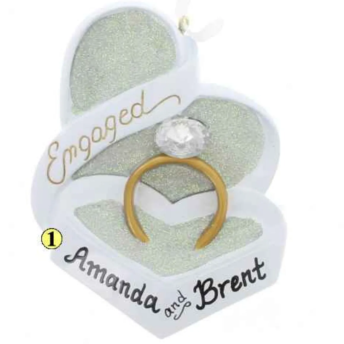 Engaged Ornament