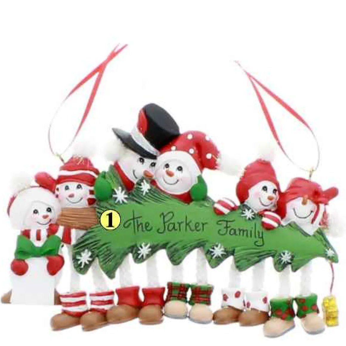 Family With Snowtree
