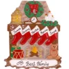 Fireplace With Stockings Family Of 5
