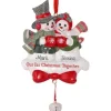 First Christmas Snow Couple Ornament