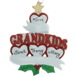 Four Grandkids Ornament
