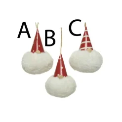 Fur Snowball Gnome Ornament