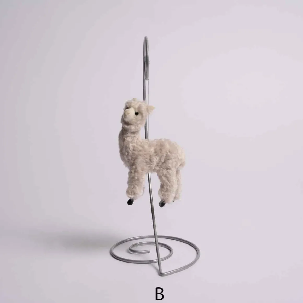 Furry Alpaca Ornament
