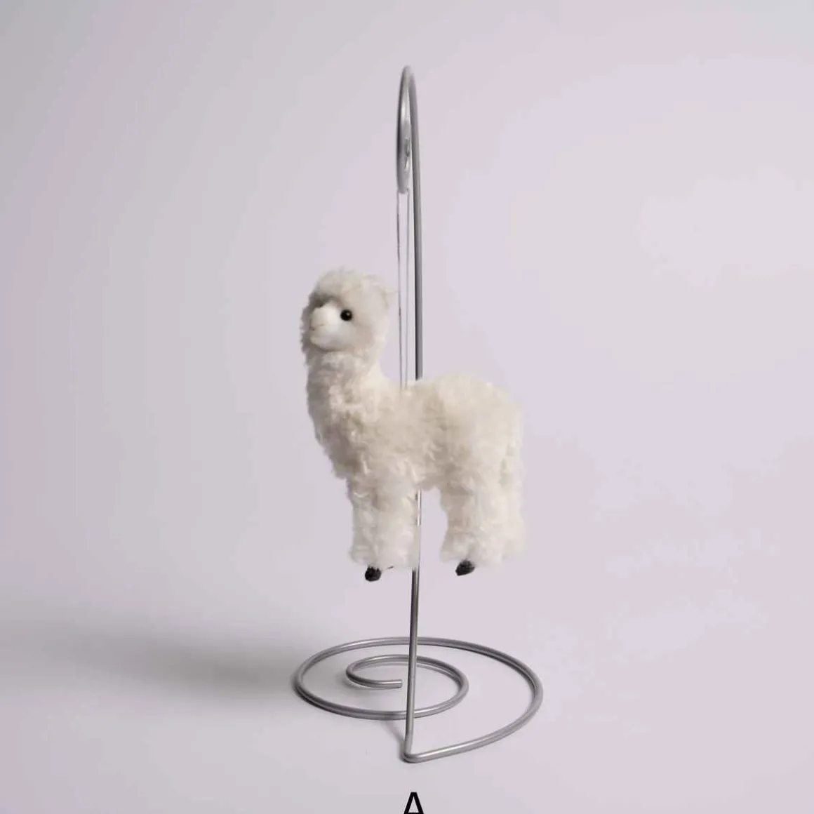 Furry Alpaca Ornament