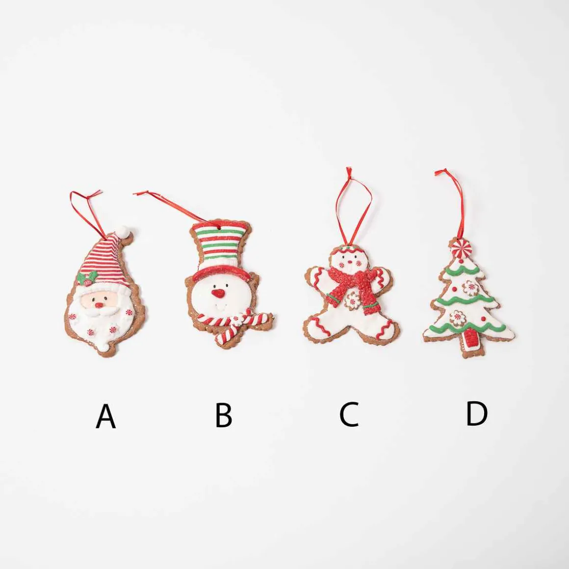 Gingerbread Character Ornaments
