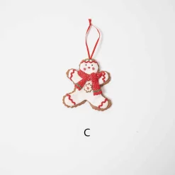 Gingerbread Character Ornaments