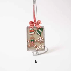 Gingerbread Cookie Sheet Ornament