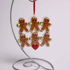 Gingerbread Family Of 6