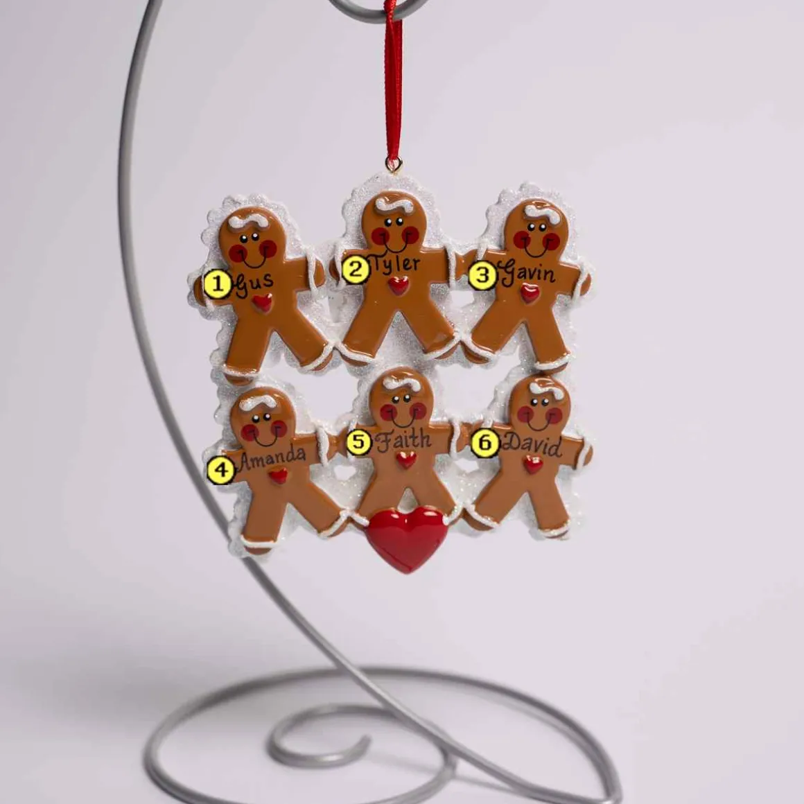 Gingerbread Family Of 6