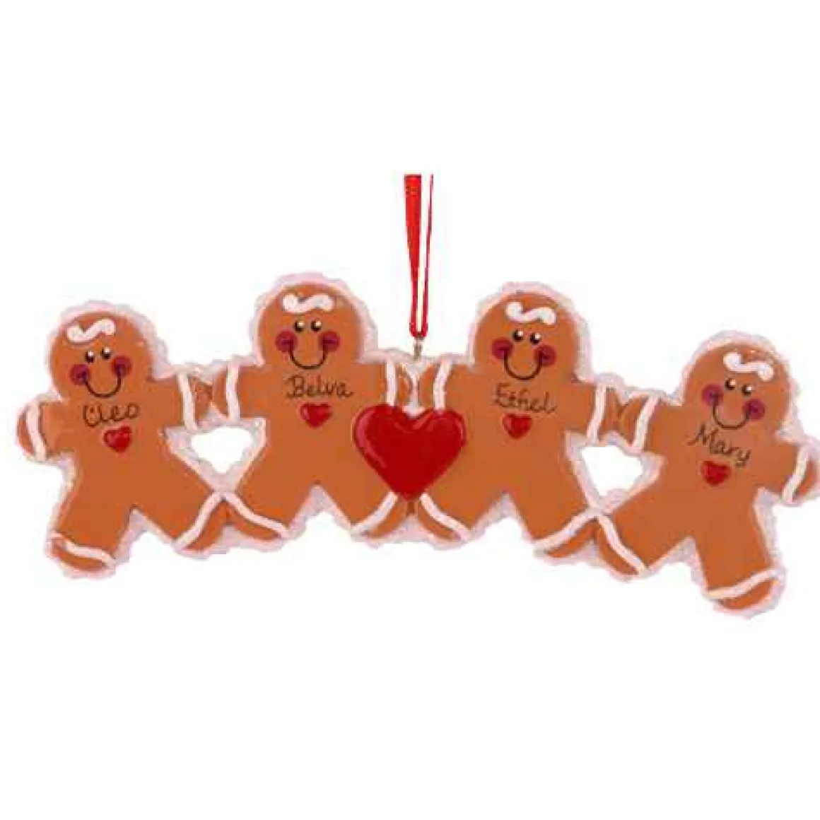 Gingerbread Family Of 4