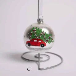 Glass Ball With Truck