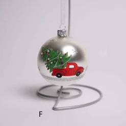 Glass Ball With Truck