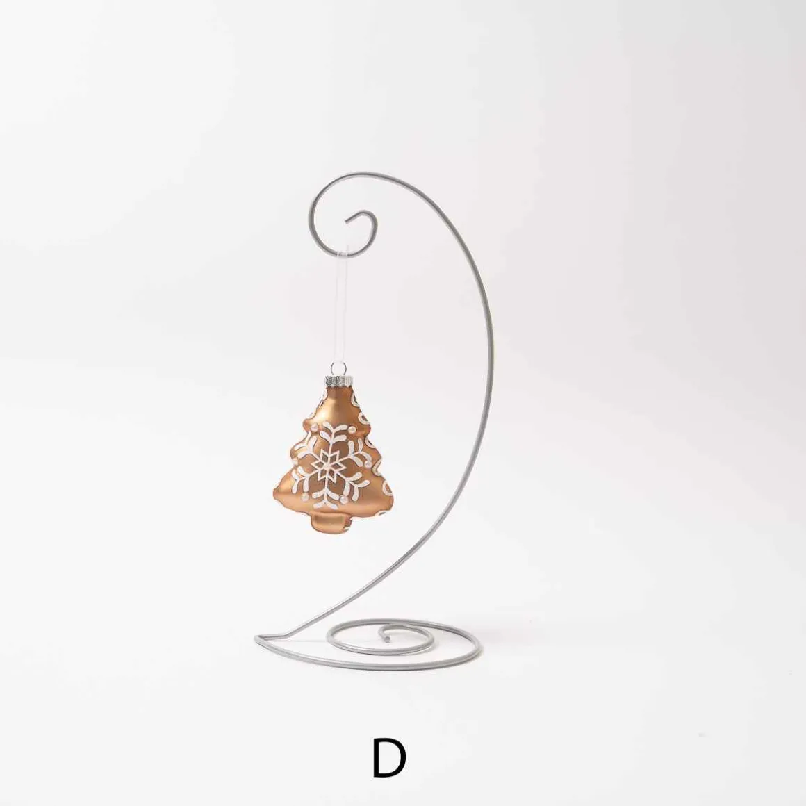 Glass Bead Snowflake Ornament
