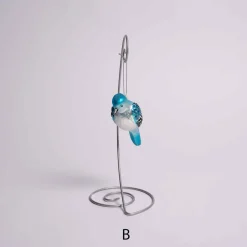 Glass Bluebird Ornament