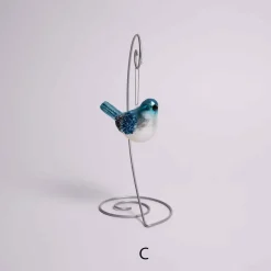 Glass Bluebird Ornament