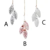 Glass Pine Cone Drop
