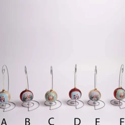 Glass Vintage Scene Ball