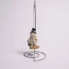 Glitter Beach Snowman Ornament
