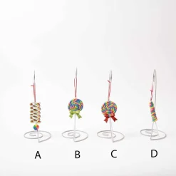 Glitter Lollipop Ornament