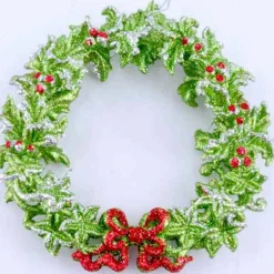 Glitter Wreath Ornament
