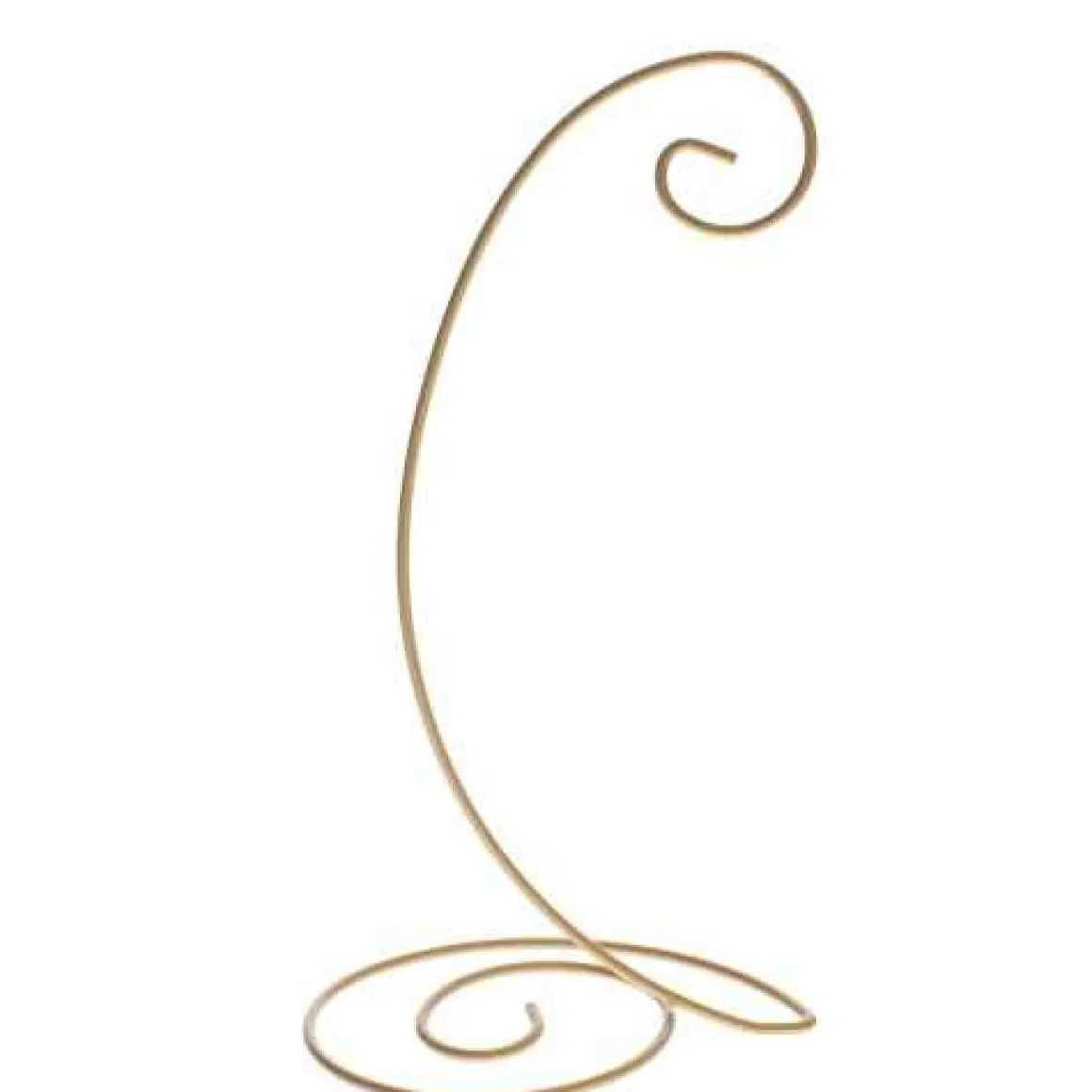 Gold Spiral Ornament Stand