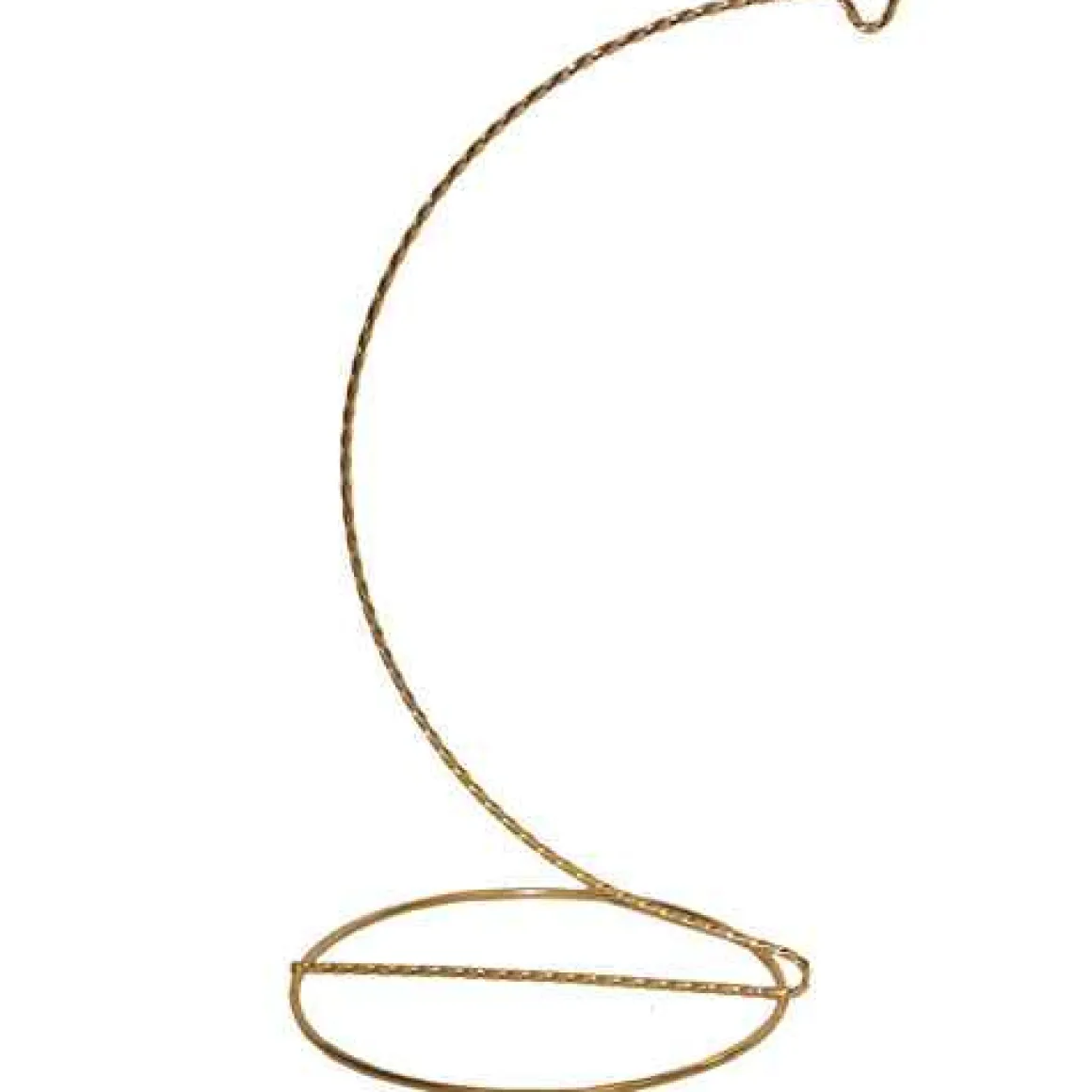 Gold Twist Ornament Stand