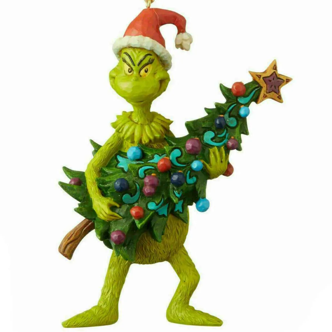 Grinch Holding Tree