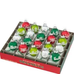 Holiday Splendor 20 Count Signature Flocked