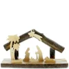 Holy Family Bark Ornament