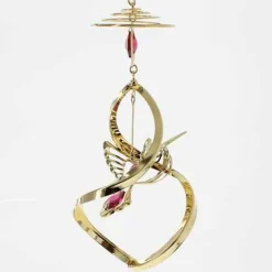 Hummingbird Top Spiral Suncatcher
