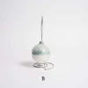 Ice Blue Crust Ball Ornament