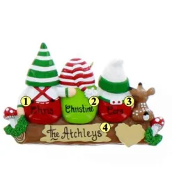 Idle Gnomes Family Of 3