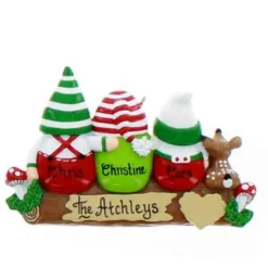 Idle Gnomes Family Of 3