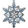 5In Blue Acrylic Snowflake Ornament