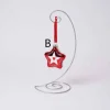 3In Glass Red Star Ornament