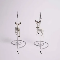 4.75In Winter White Deer