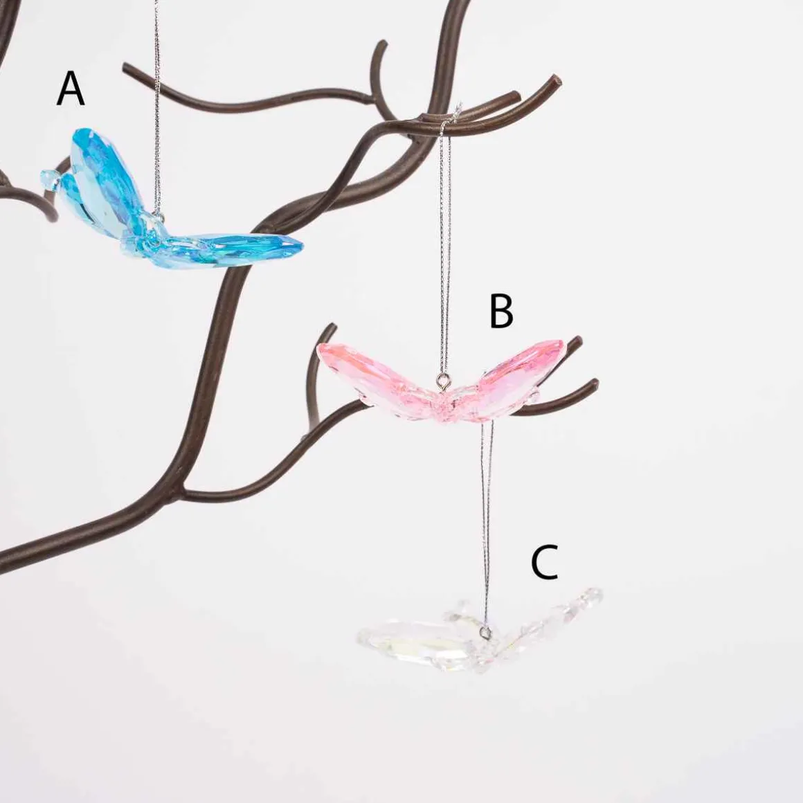 Iridescent Butterfly Ornament