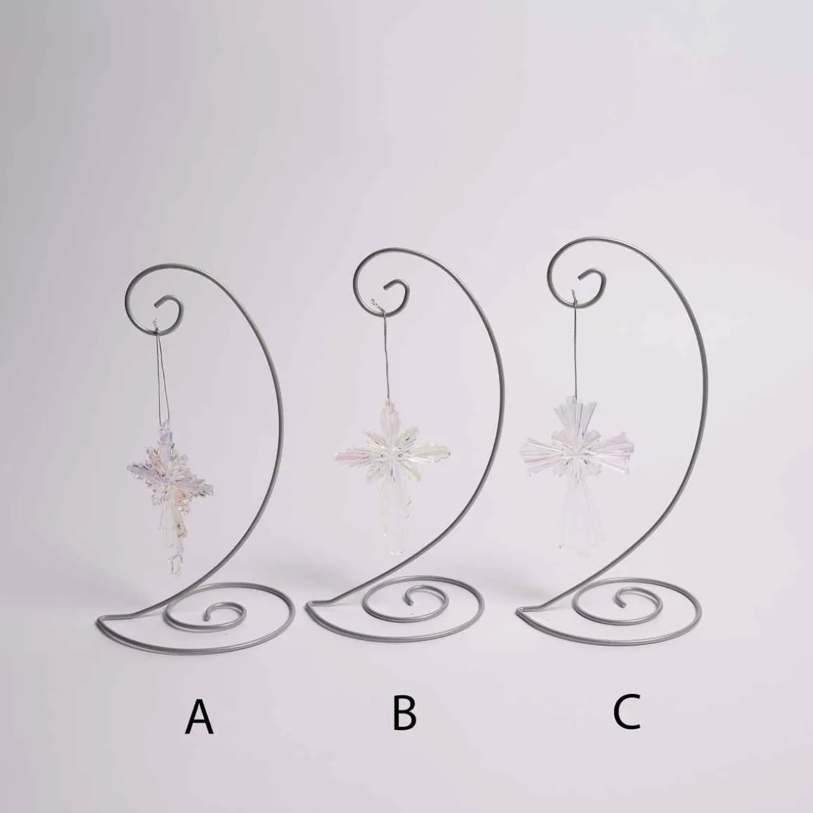 Iridescent Cross Ornament
